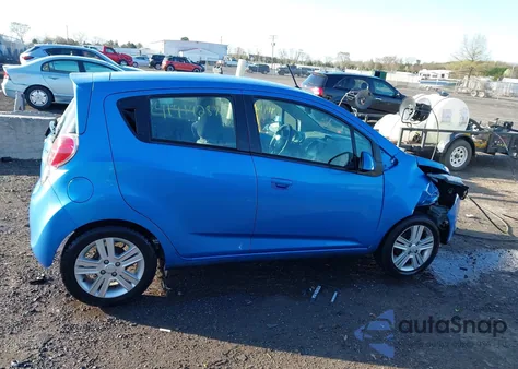 2013 Chevrolet Spark 1Lt из США, поврежденный, VIN KL8CD6S94DC504483